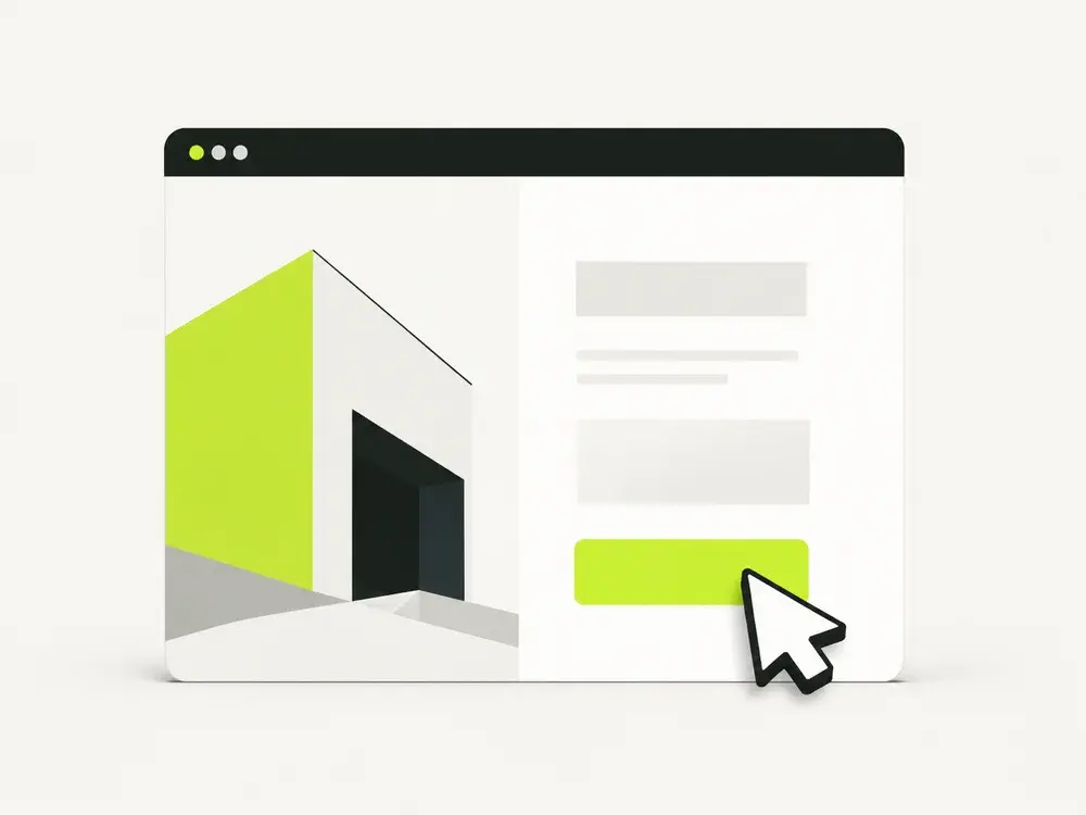 Illustration of business websites