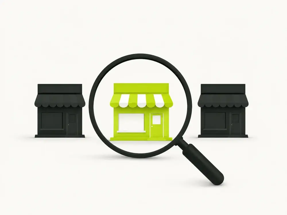 Illustration of google & seo