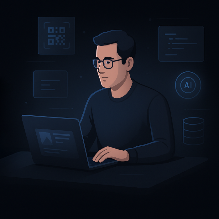 Web development illustration